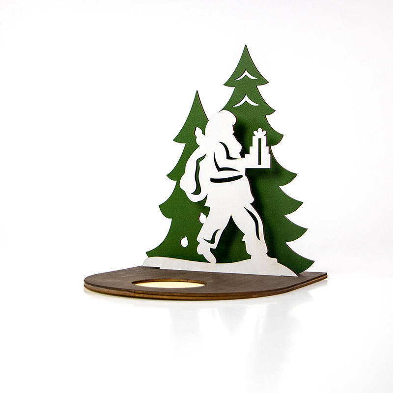 laser christmas ornament