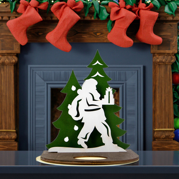 christmas ornament wood