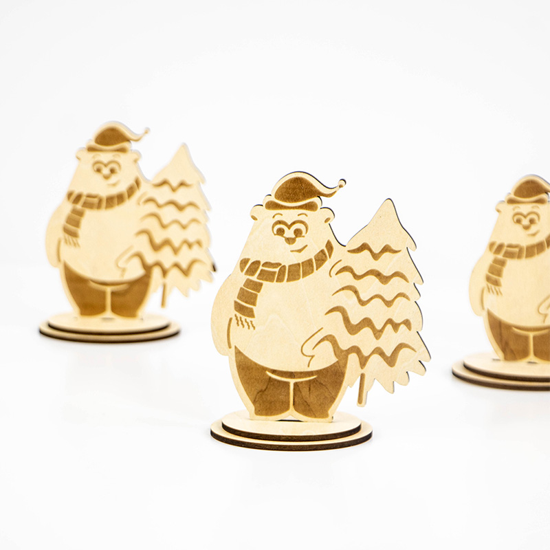 wood Christmas decoration