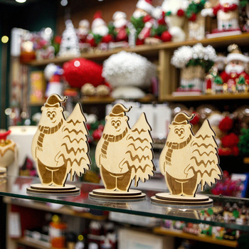 wood Christmas decoration