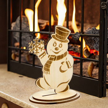 wooden Christmas decorations