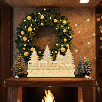 christmas decorations wooden