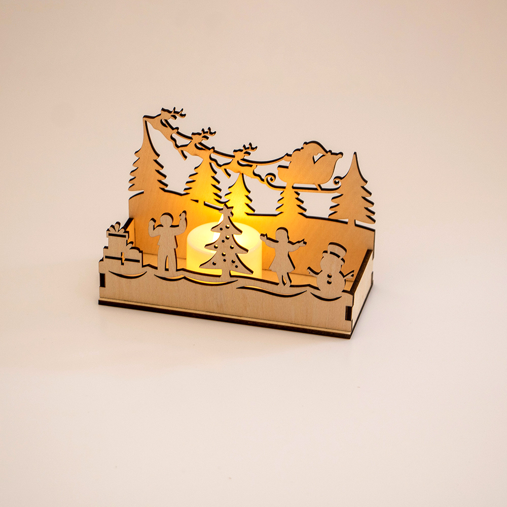 Christmas candle boxes