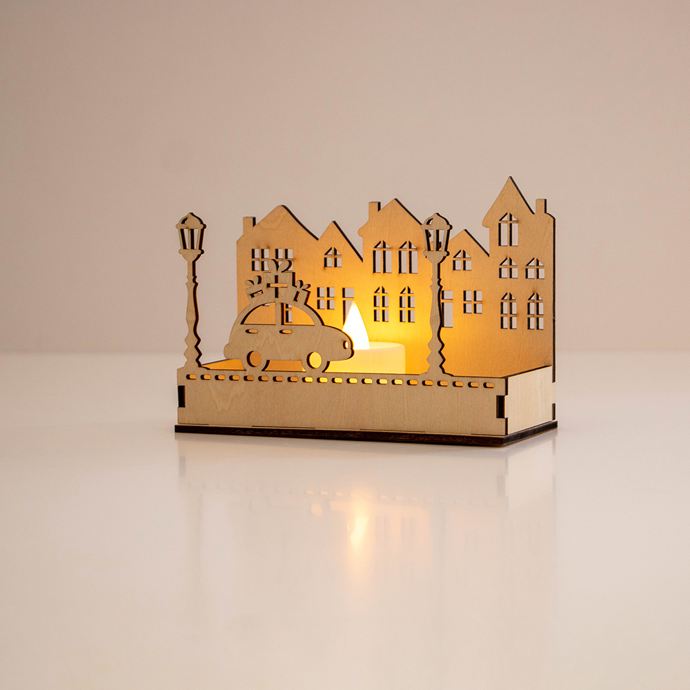 christmas wood laser cut