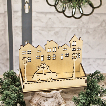 christmas wood laser cut