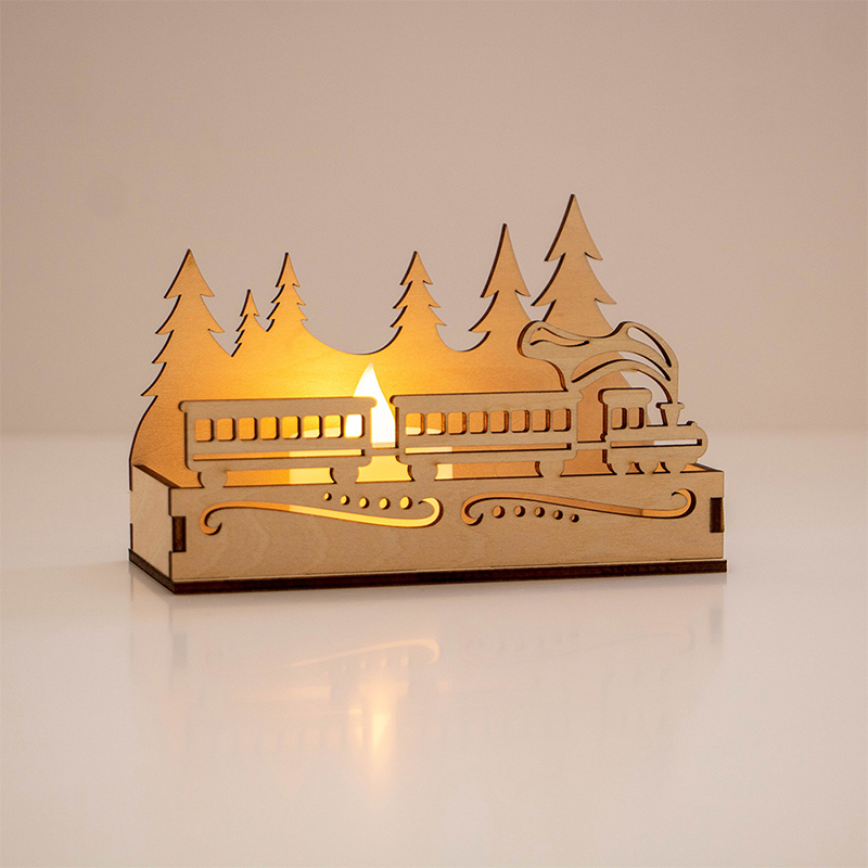 christmas ornament wood