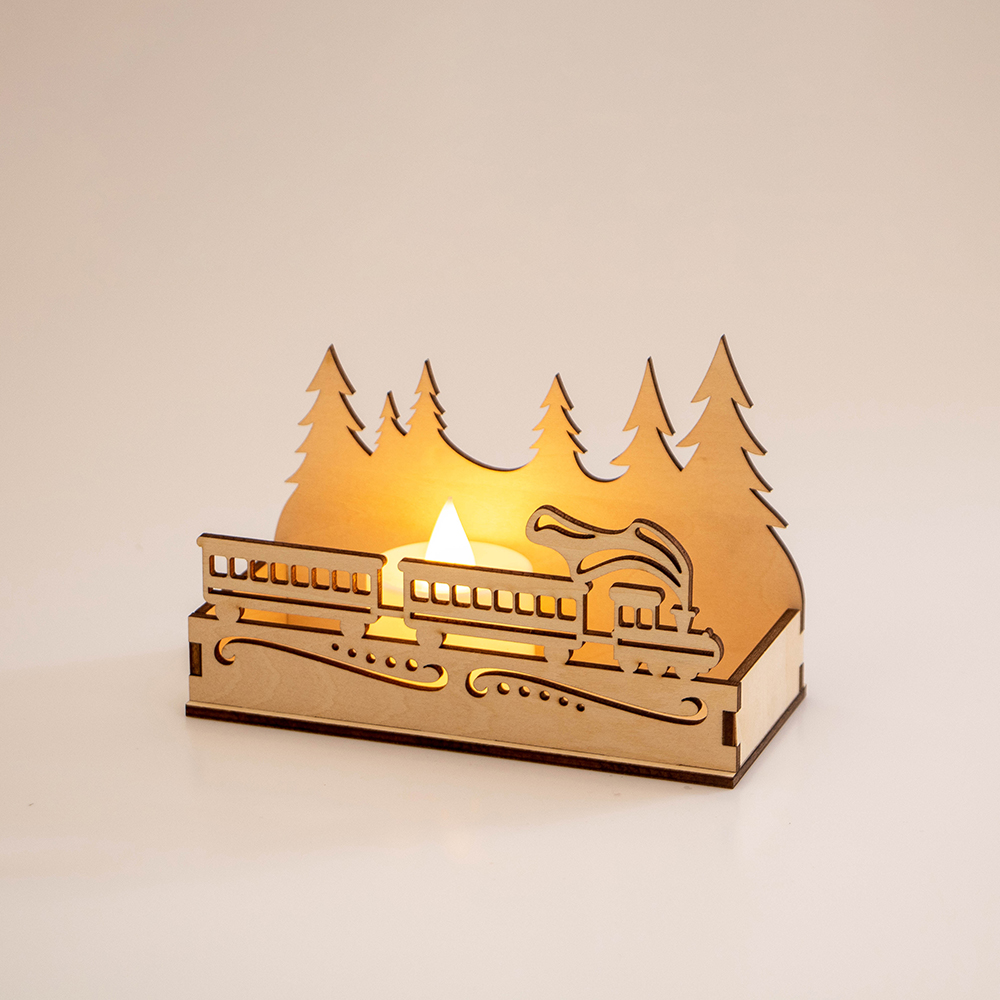 christmas ornament wood