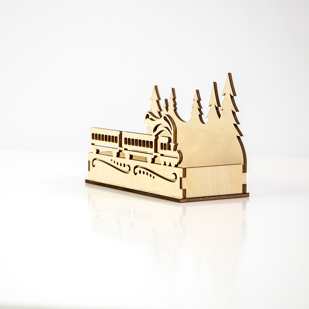 christmas ornament wood