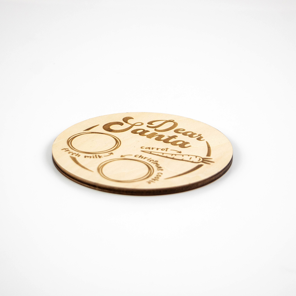 wooden Christmas ornaments