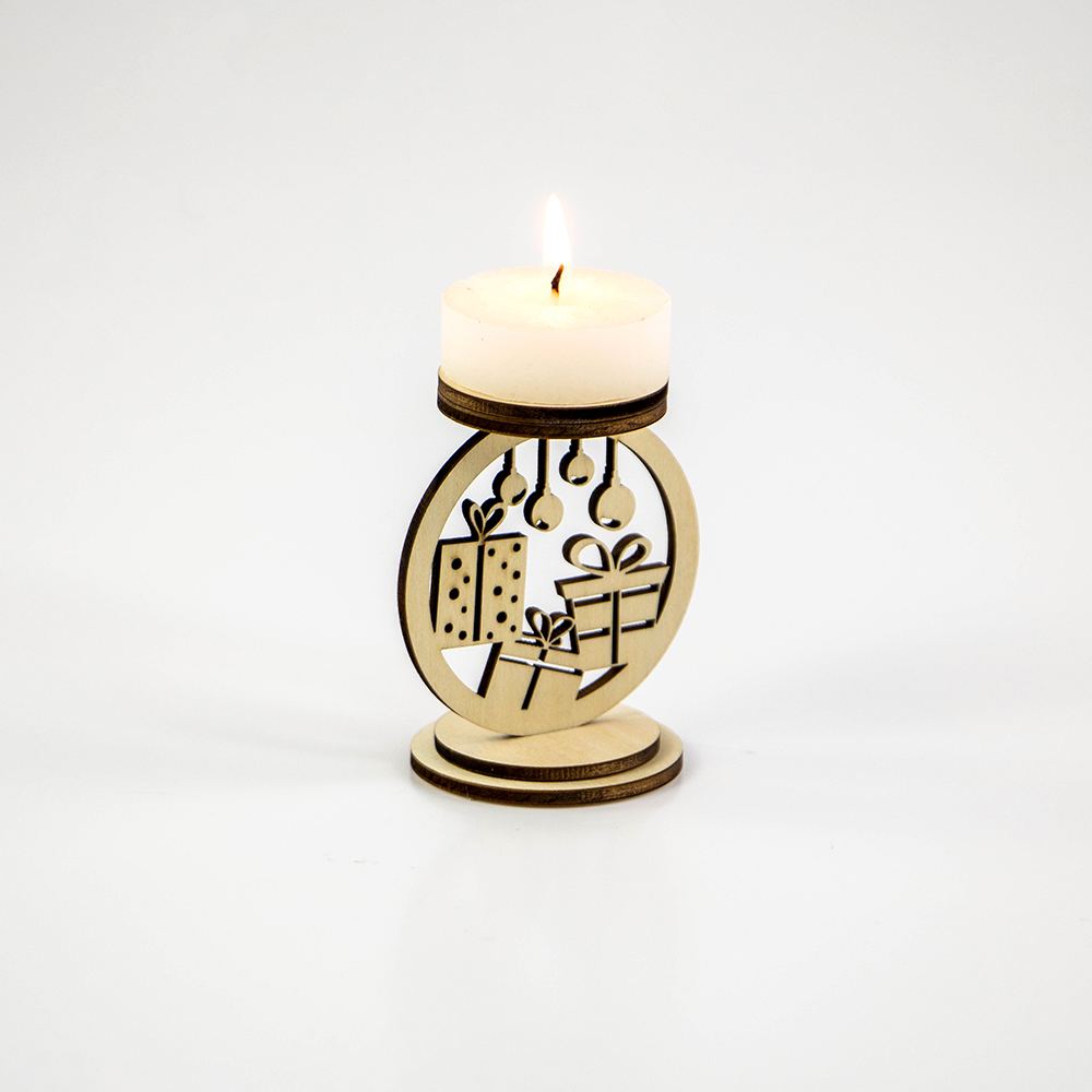 Christmas candle holder