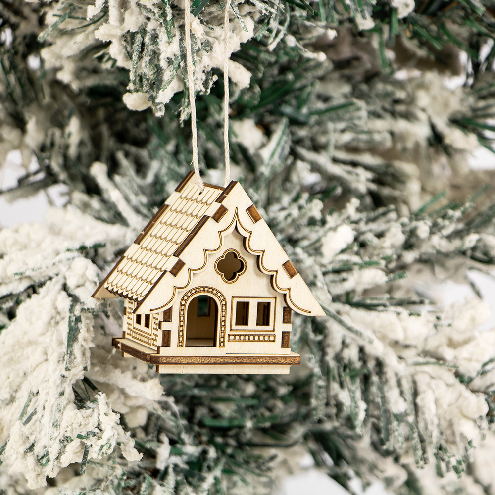 wholesale wooden christmas ornaments