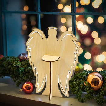 wood christmas ornaments