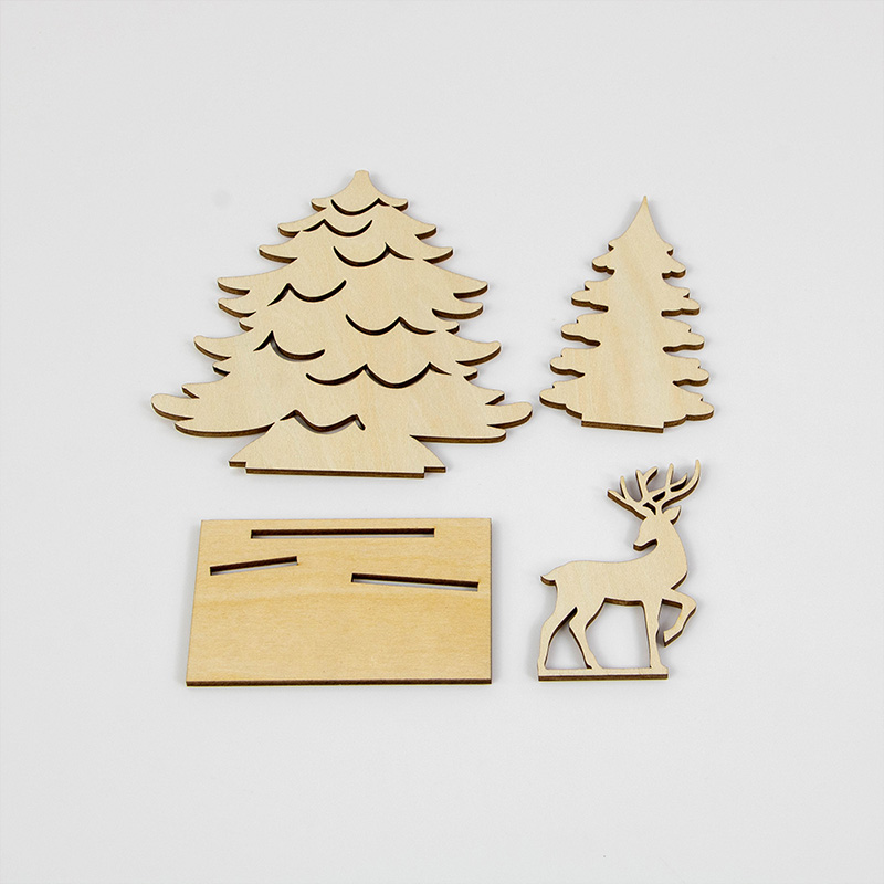 christmas ornament wood