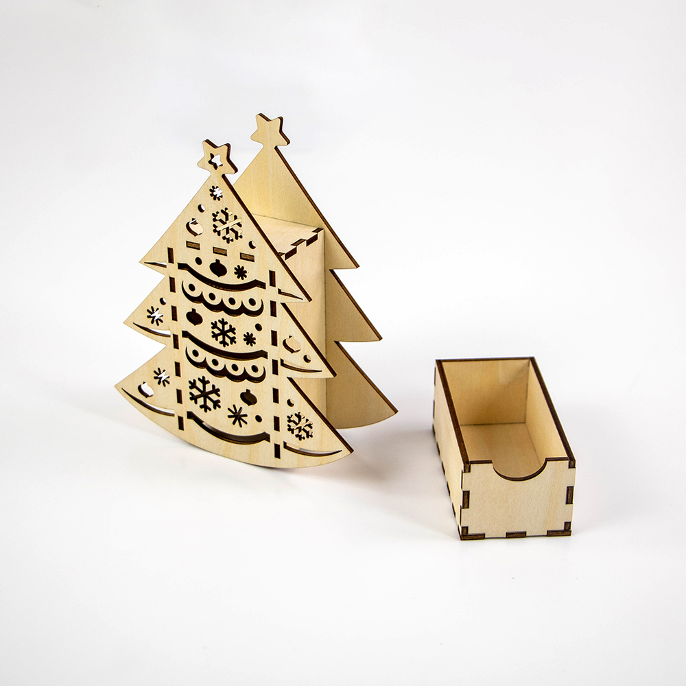 3d laser cut wooden craft