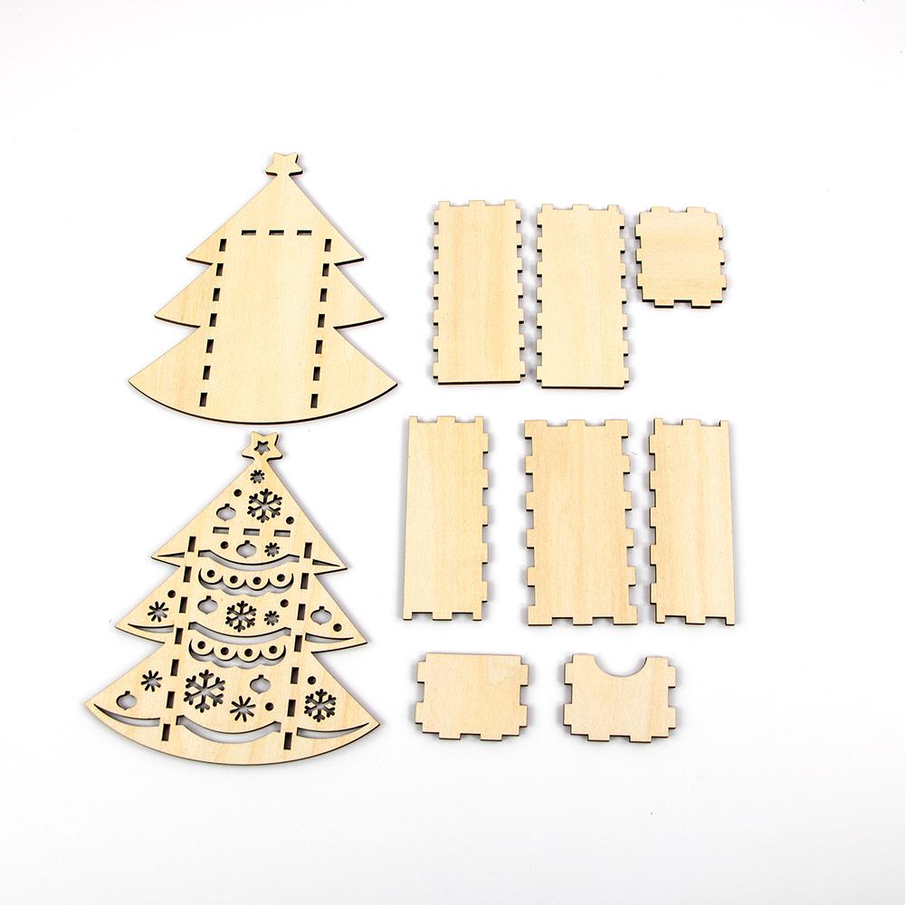3d laser cut wooden craft