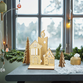 Laser Cut Christmas Crafts
