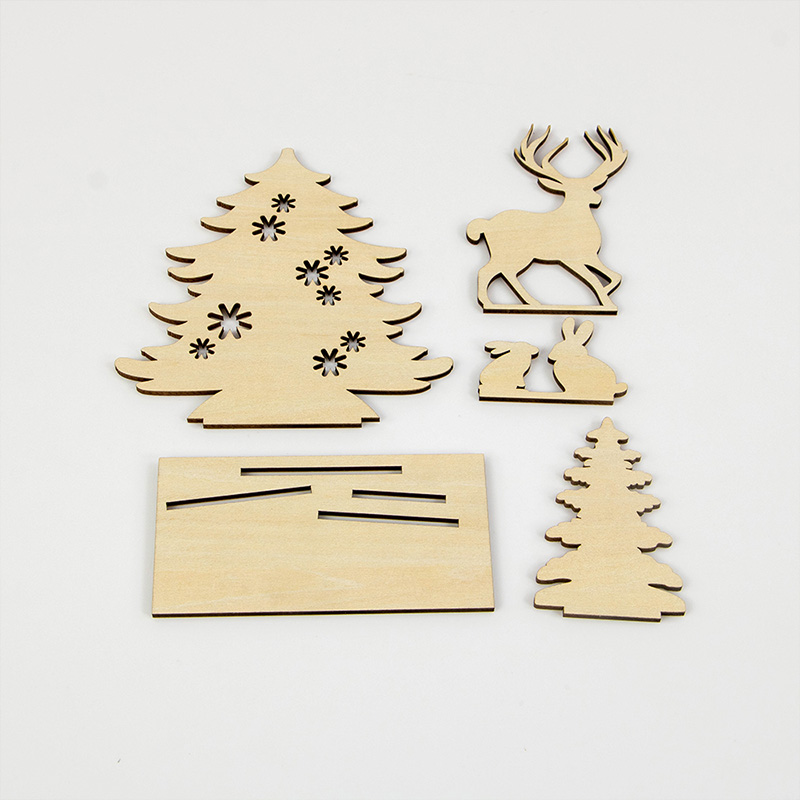 christmas ornament wood