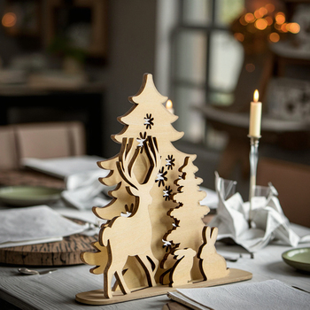 christmas ornament wood