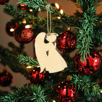 laser christmas ornament
