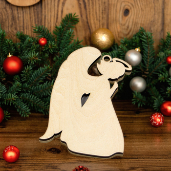 snowflake christmas ornament