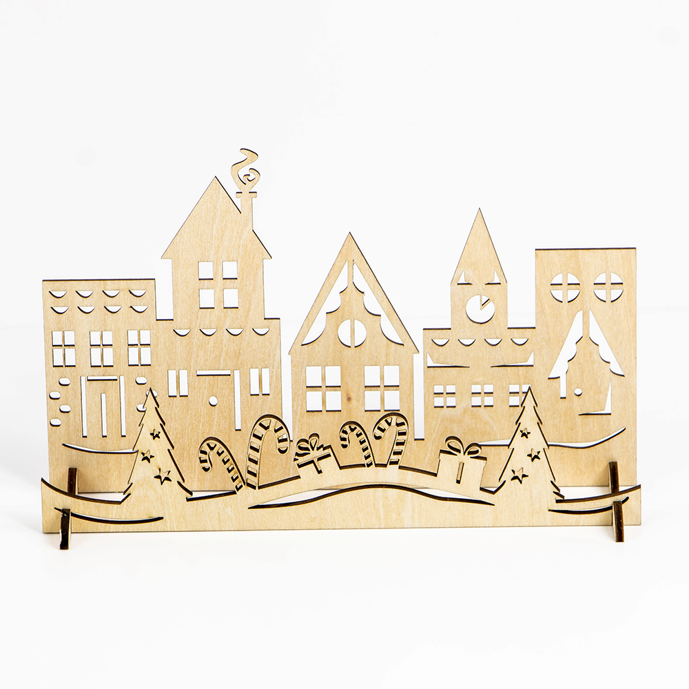 Wooden Christmas Houses