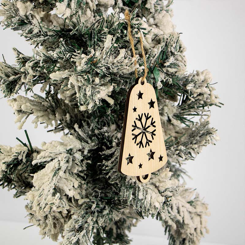 wooden christmas tree decorations