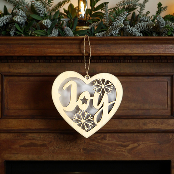 laser cut Christmas decoration