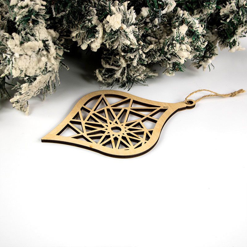 wood christmas ornaments