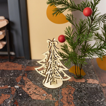 christmas wood laser cut