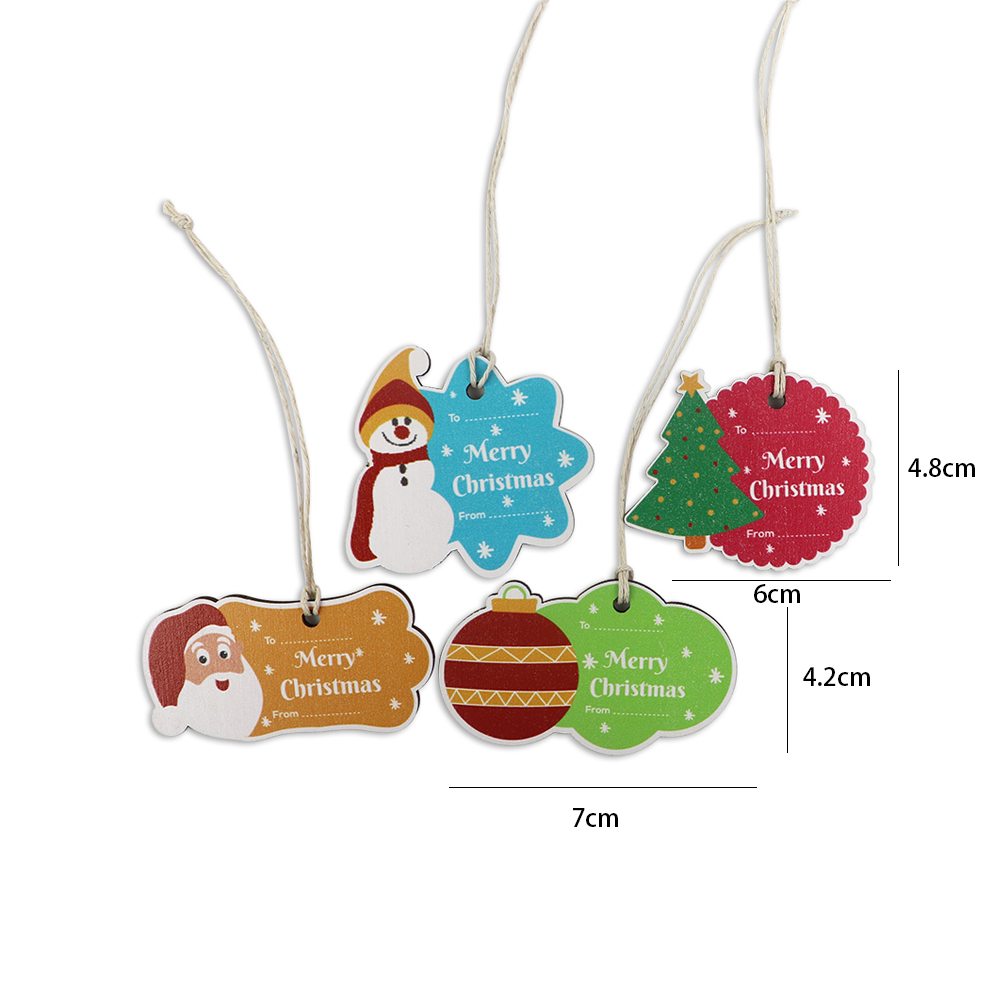 wooden christmas tree decorations
