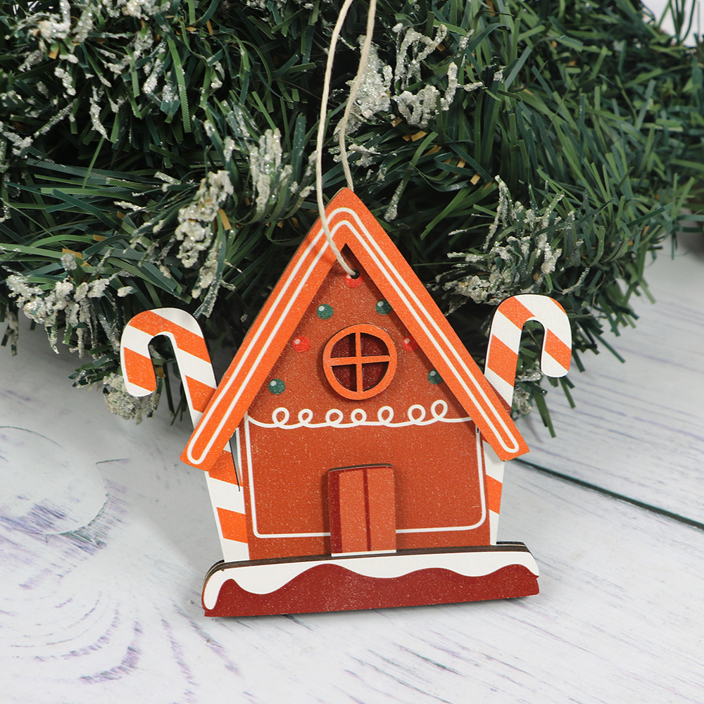 laser cut wood christmas ornament