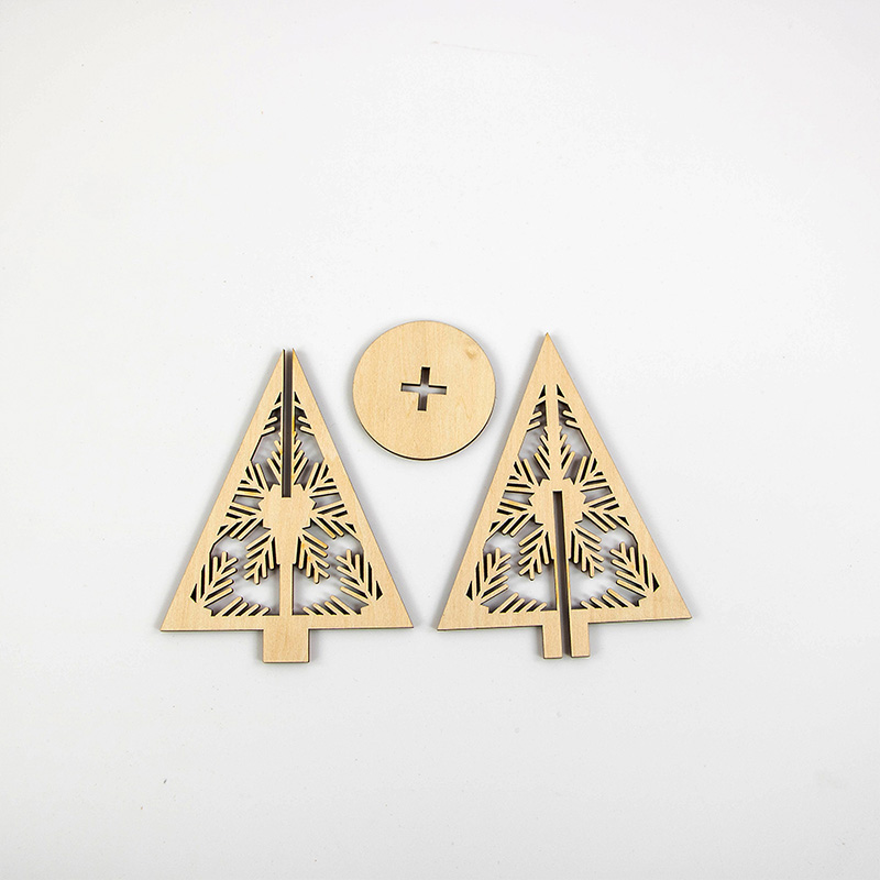 christmas tree wood decoration