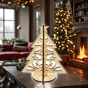 cut out plywood christmas