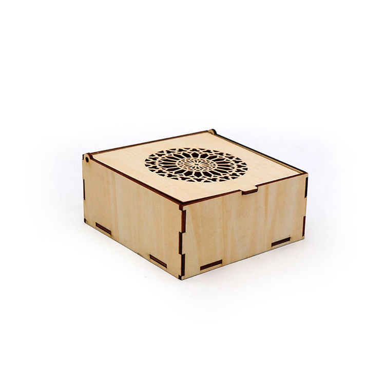laser cut wooden box
