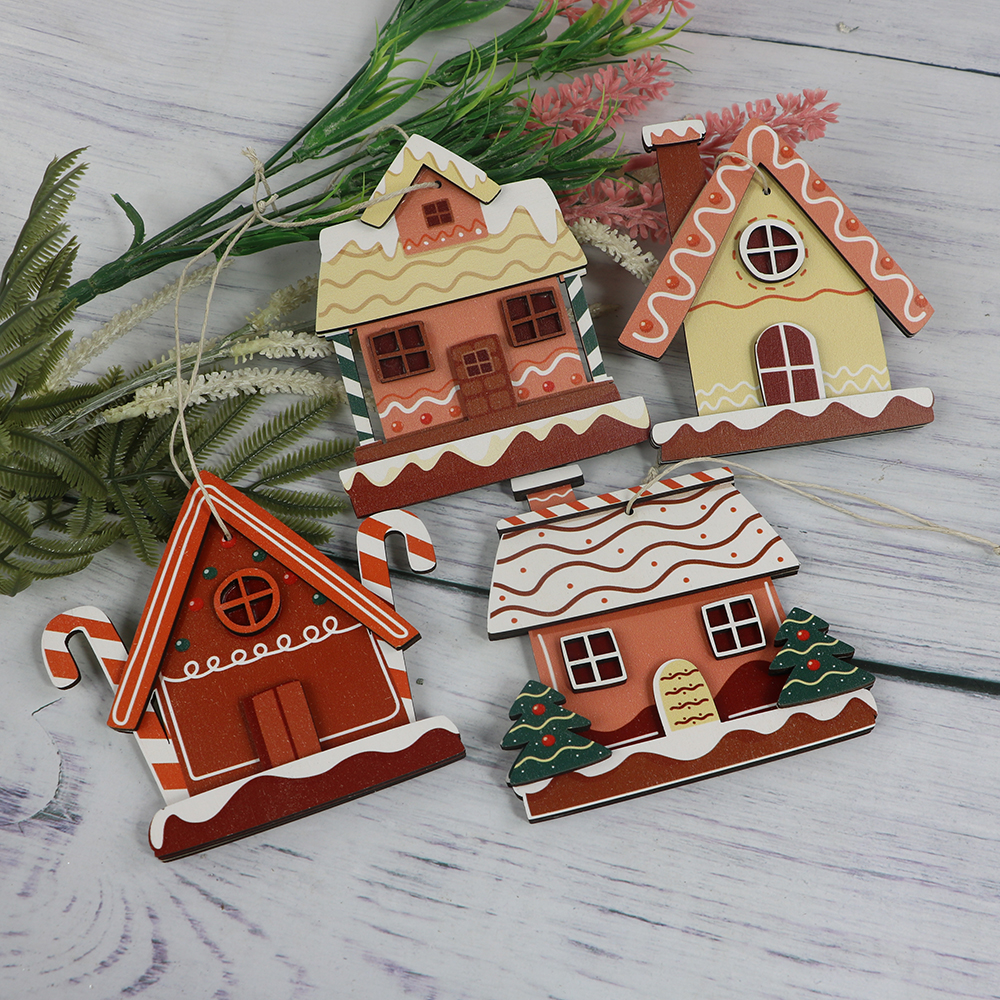 christmas wooden tags