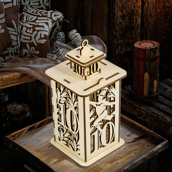 wooden Christmas lanterns