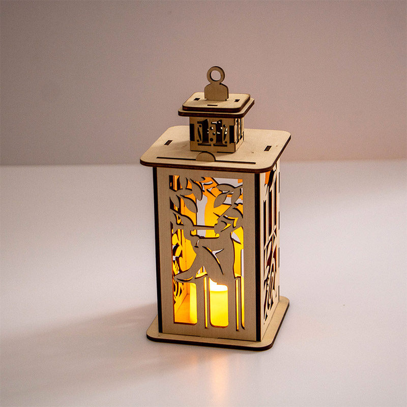 Christmas wooden lanterns Christmas wooden lanterns