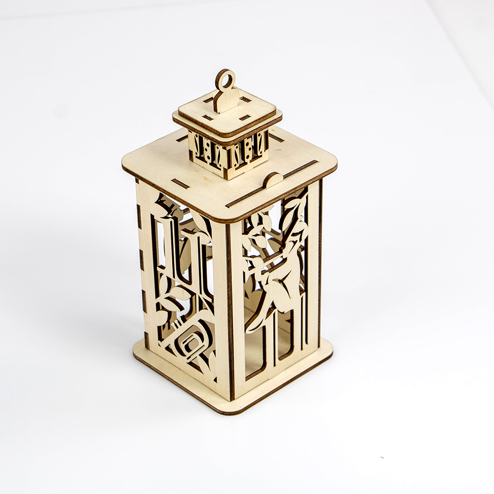 Christmas wooden lanterns Christmas wooden lanterns
