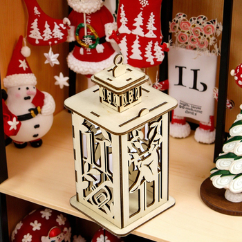 Christmas wooden lanterns Christmas wooden lanterns