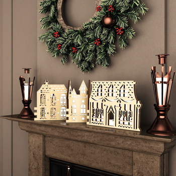 christmas pendant wooden christmas pendant wooden