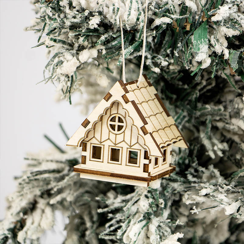 christmas ornament wood