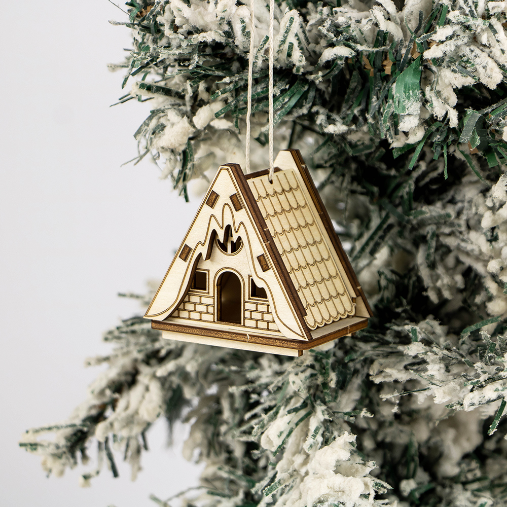 wooden christmas tree ornament wooden christmas tree ornament