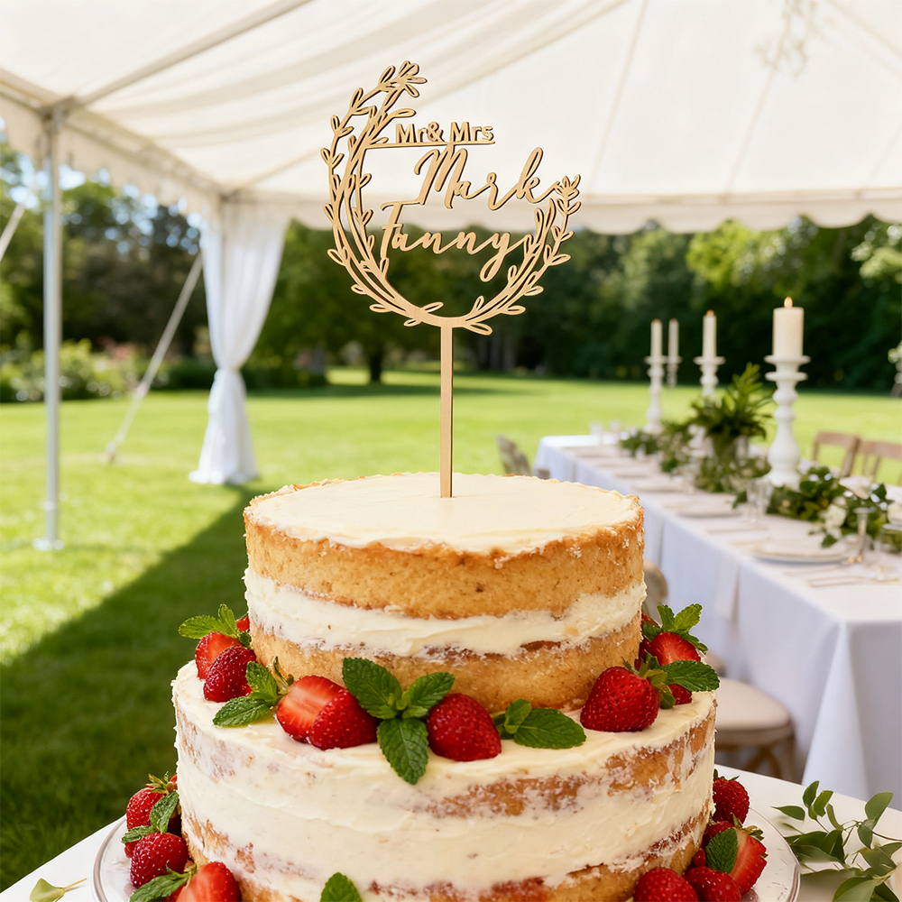 Custom Wedding Cake Topper