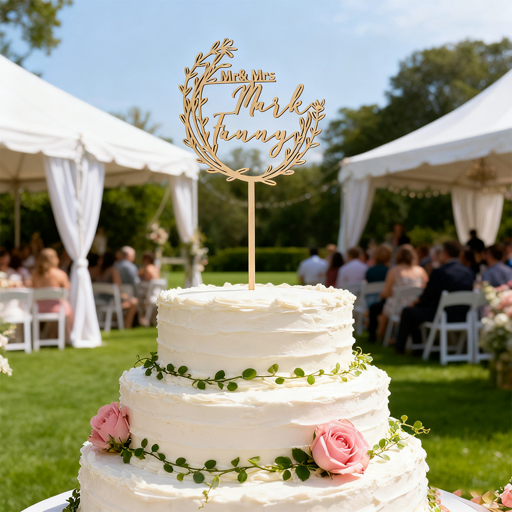 Custom Wedding Cake Topper
