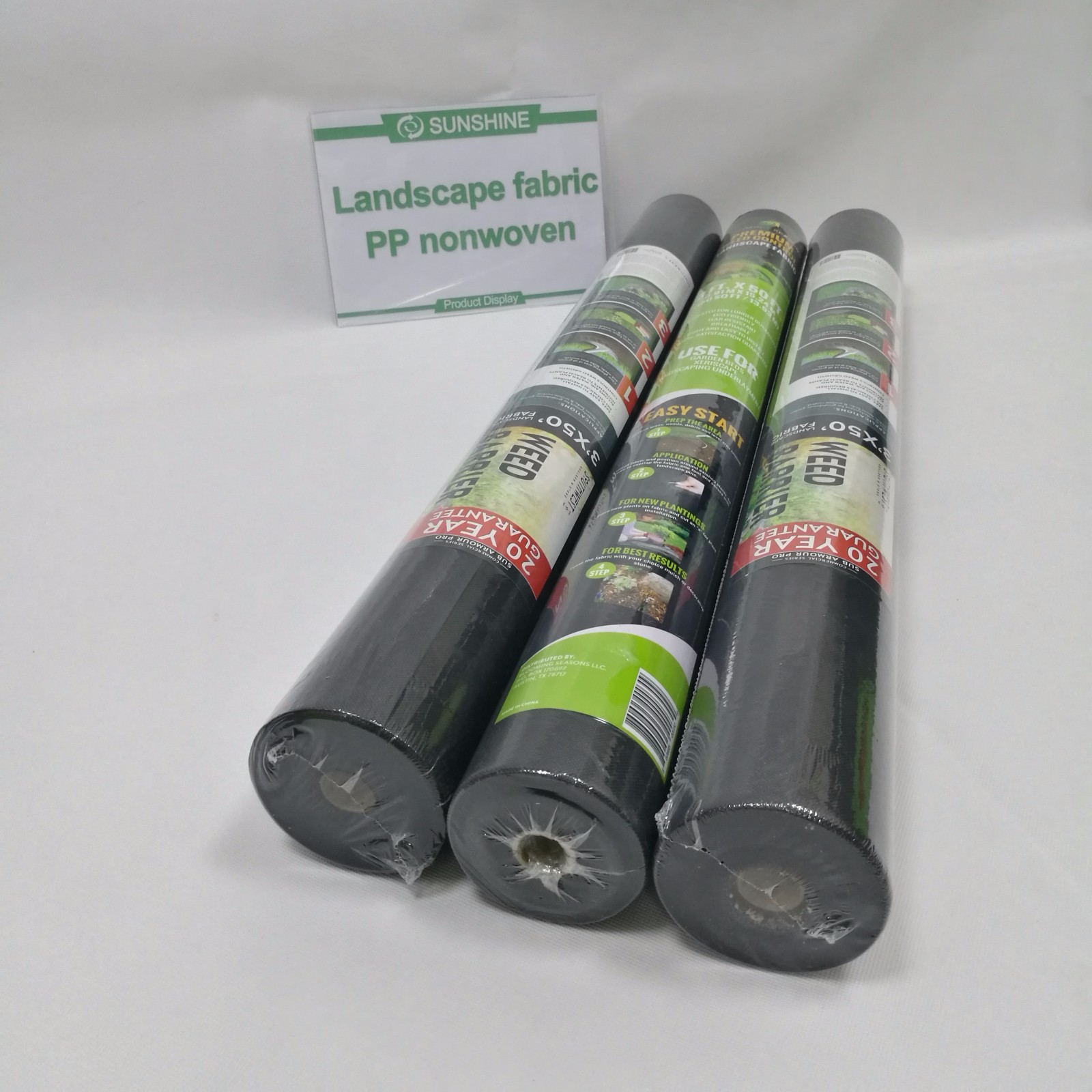 Biodegradable Landscape Fabric In Non Woven Polypropylene Fabric