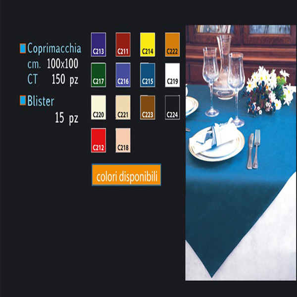 PP Non woven color tablecloth for wedding