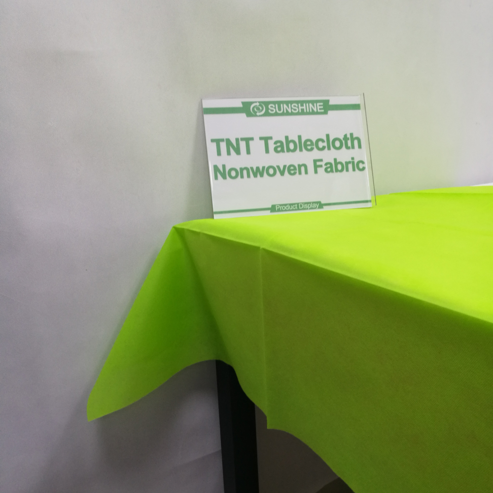 One Time Use Tnt Nonwoven Tablecloth