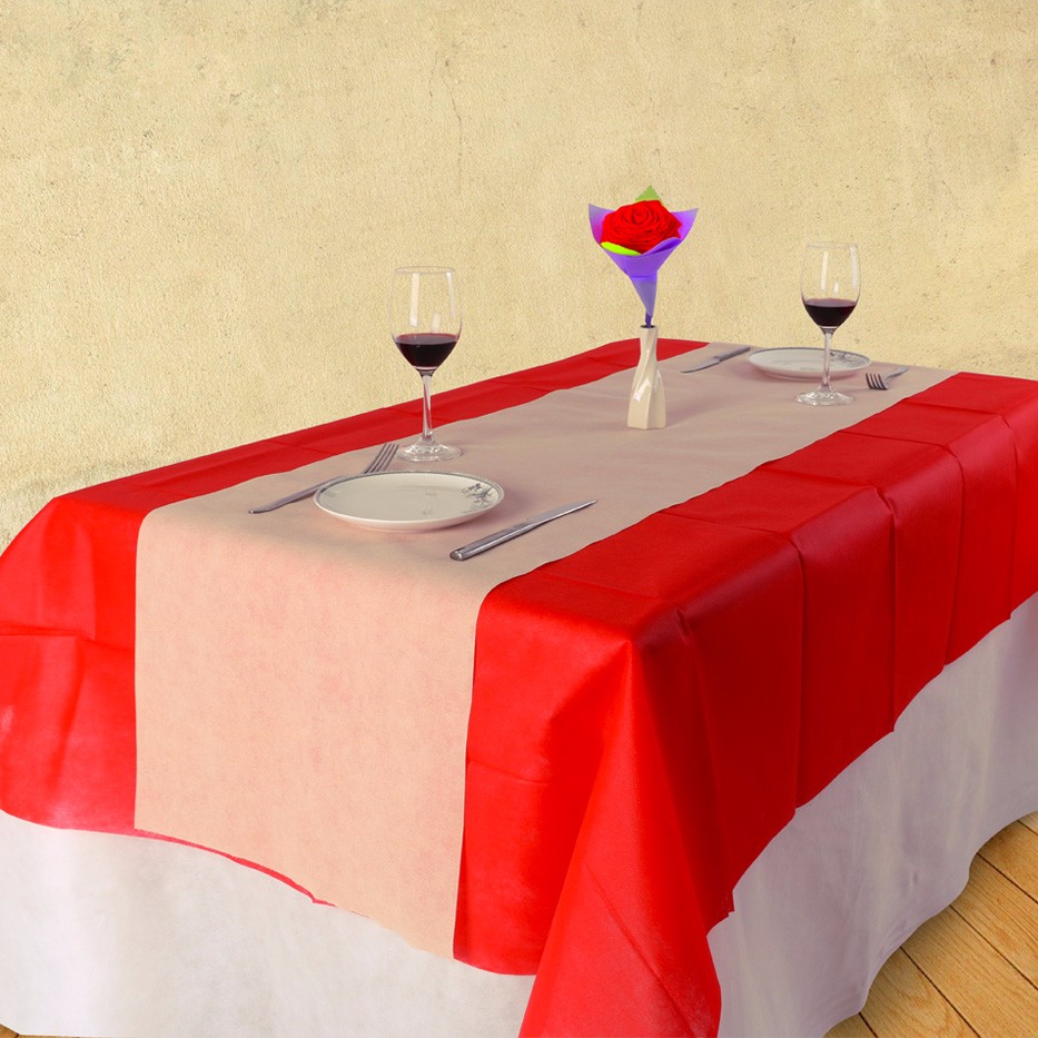 Banquet Use Waterproof Tablecloth Fabric Wholesale