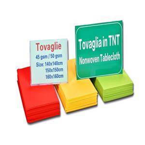 Recyclable tnt pp nonwoven fabric Tovaglia