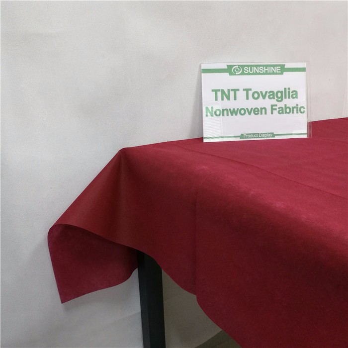 Hot sale pp nonwoven fabric pre-cut table cloth